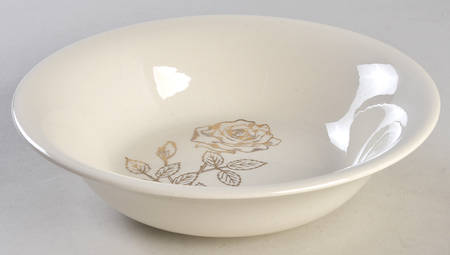Golden Rose Coupe Cereal Bowl