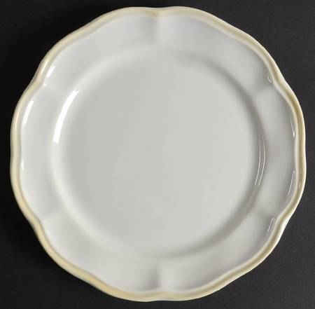 Corricoware Antique White Salad Plate