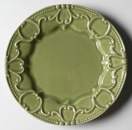 Isabella Jade Green Salad Plate