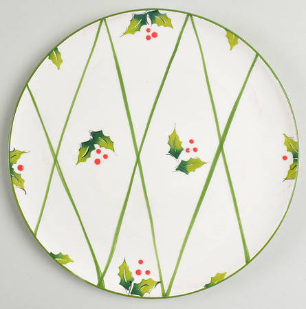 Berry Christmas Salad/Dessert Plate