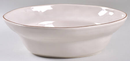 Cantaria Ivory 10" Oval Vegetable Bowl
