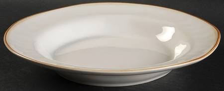 Cantaria Ivory Large Rim Soup Bowl
