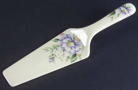 Donna (Platinum Trim) Solid Ceramic Pie/Cake Server