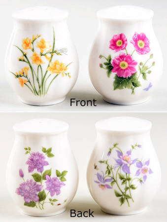 Floral Bouquet Salt & Pepper Set