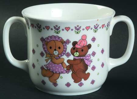 Dancing Bears Child's 2 Handled Mug