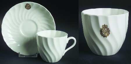 SCO44 Flat Cup & Saucer Set
