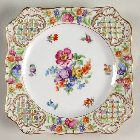 Chateau Dresden-Royal Dresner Art Square Luncheon Plate