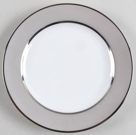Gray Coral Salad Plate