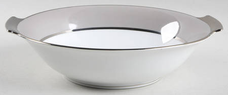 Gray Coral 9" Round Vegetable Bowl