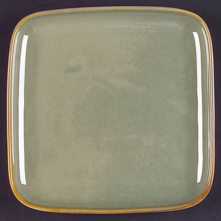 Passion Green Square Salad Plate