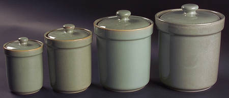 Passion Green (4 Piece) Canister Set (Box Set)