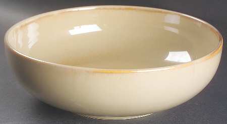 Passion Beige 9" Round Vegetable Bowl
