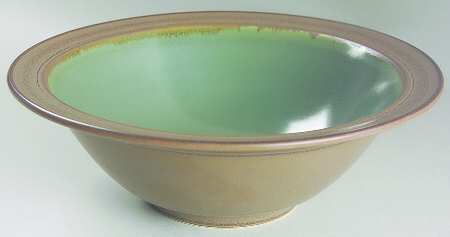 Prelude Green 9" Round Vegetable Bowl