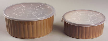 Visions Cocoa (Set of 2) Ceramic Storage Bowls