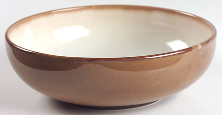 Visions Cocoa 9" Round Vegetable Bowl