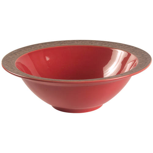 Rustic Cranberry 9" Round Vegetable Bowl