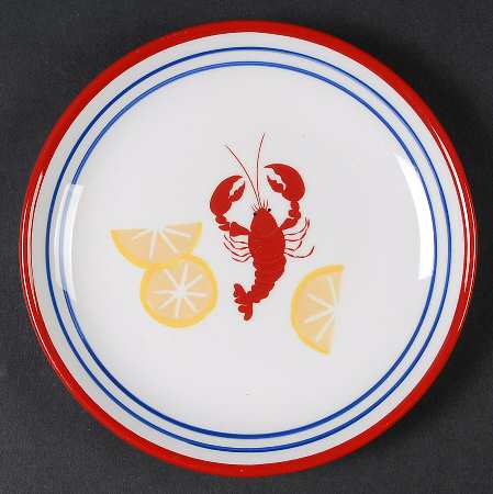 Nantucket Bread & Butter/Canape Plate