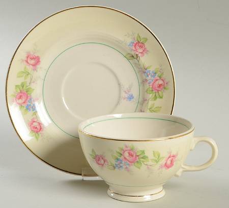 Marlboro Footed Cup & Saucer Set