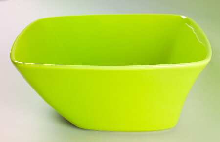 Compose Green 9" Round Vegetable Bowl