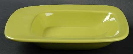 Compose Green Large Rim Soup Bowl