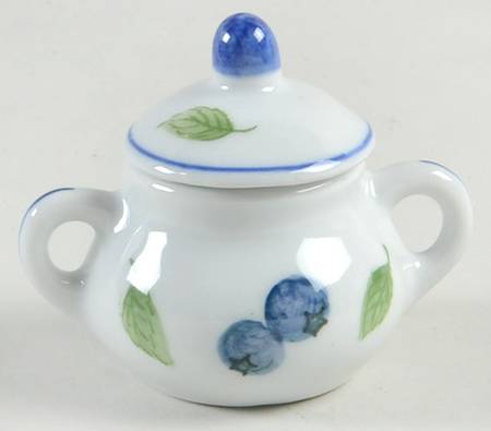 Blueberries Lid for Toy Sugar Bowl