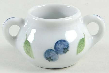 Blueberries Toy Sugar Bowl No Lid