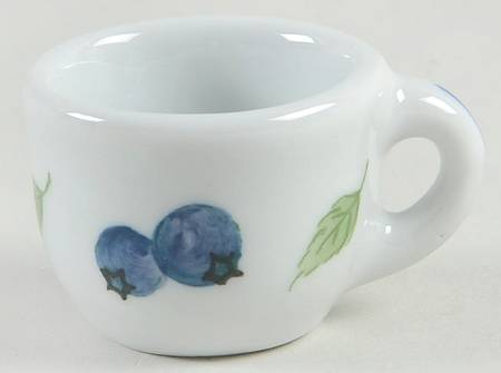 Blueberries Flat Toy Cup