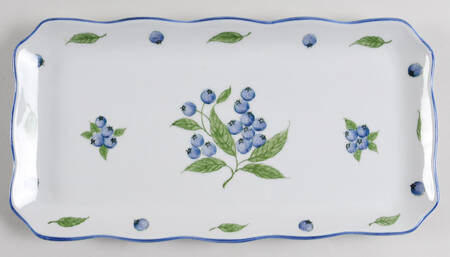 Blueberries Bread Tray
