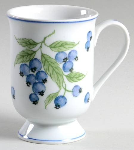 Blueberries Irish Coffee Mug