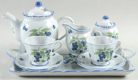 Blueberries (10 Pc) Breakfast Set (DEM,TPM,CRM,SUM,TRREBR)