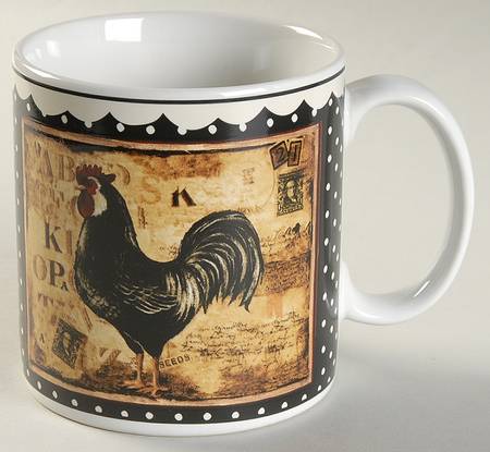 Retro Rooster Mug