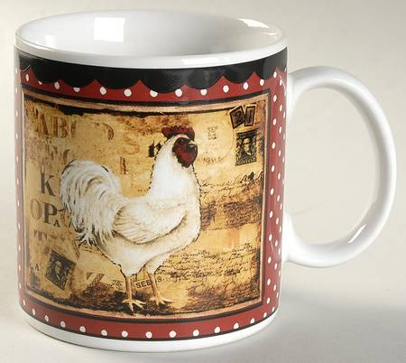 Retro Rooster Mug