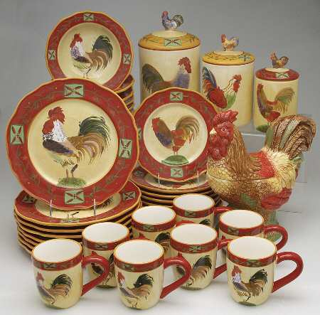 Fair Weather Friends Red 40 Piece Set