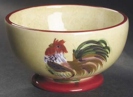 Fair Weather Friends Red Fruit/Cereal Bowl