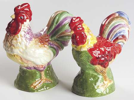 Fair Weather Friends (Accessories) Figural Salt & Pepper Set