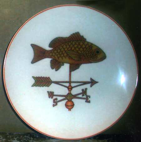 Weather Vanes Salad Plate