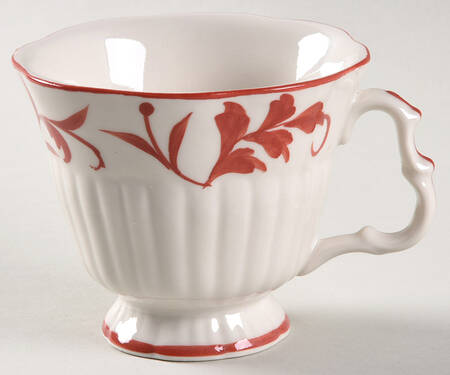 Red Leaf Footed Cup