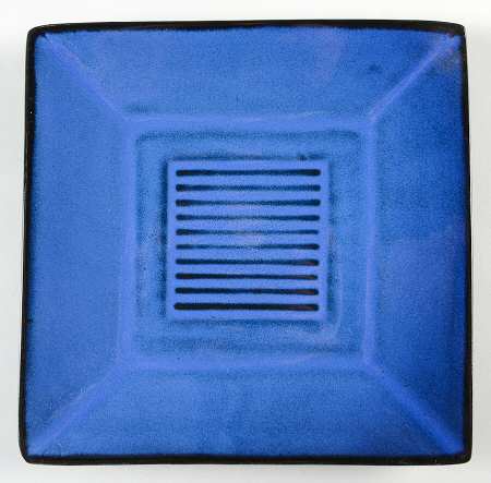 Mandalay Blue (Square) Salad Plate