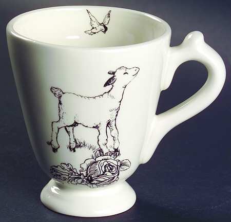 Barnyard Toile Mug