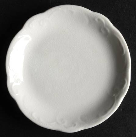 Marmora (White) Butter Pat