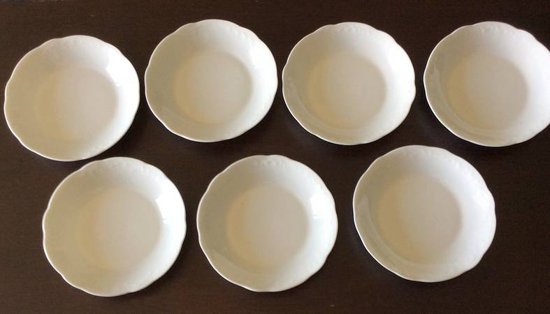 Marmora (White) Fruit/Dessert (Sauce) Bowl