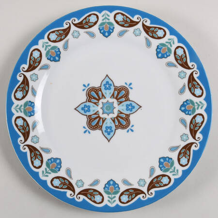 Java Blue Dinner Plate
