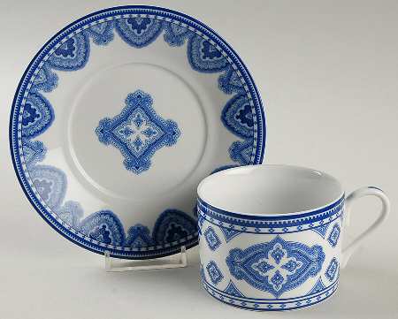 Nantucket Flat Cup & Saucer Set