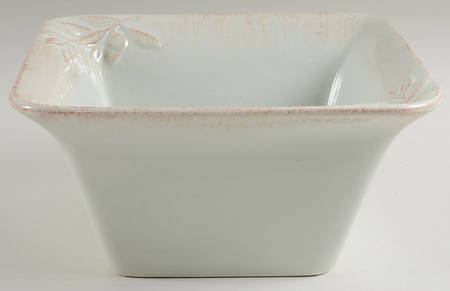 Campagna Green 9" Square Salad Serving Bowl by Signature