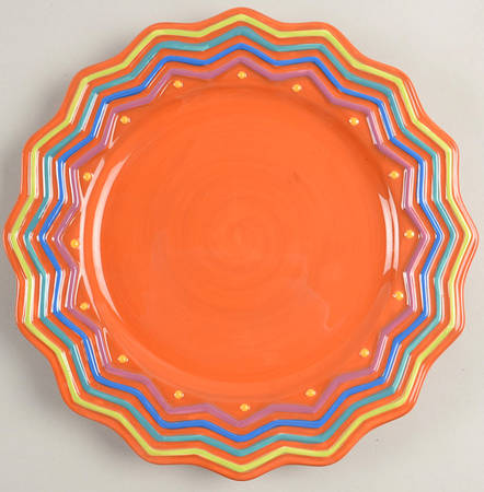 Serrano Terra Cotta Salad Plate