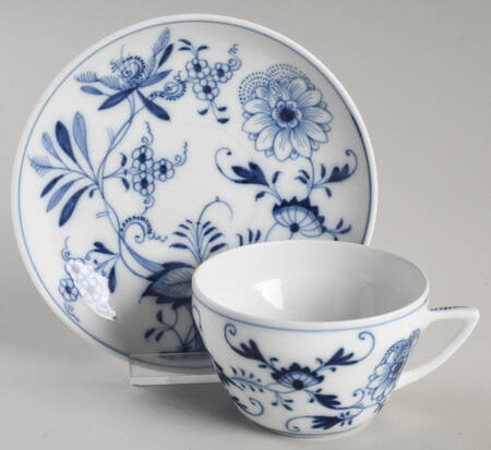 SNU5 Flat Demitasse Cup & Saucer Set