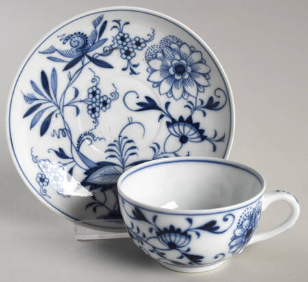 SNU5 Flat Demitasse Cup & Saucer Set