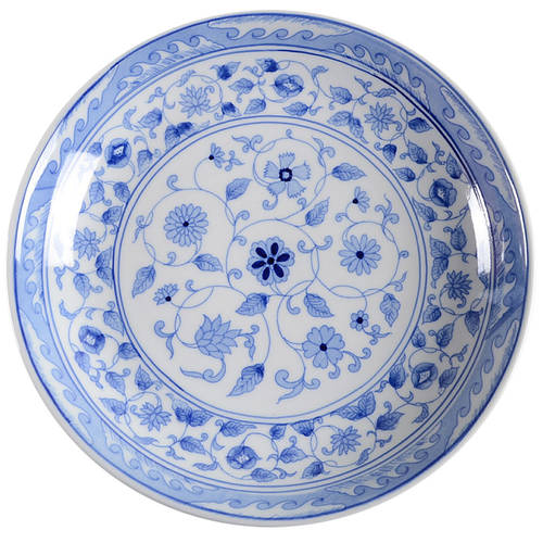 Blue and White Dessert/Pie Plate