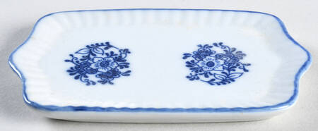 Blue and White Miniature Tray