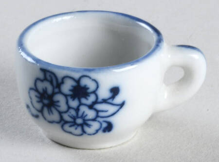 Blue and White Miniature Cup Only
